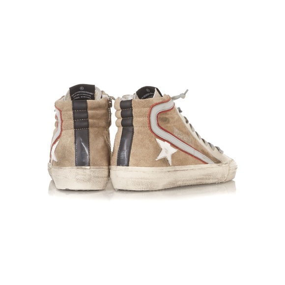 Golden goose slide high tops leather/suede - Picture 4 of 16
